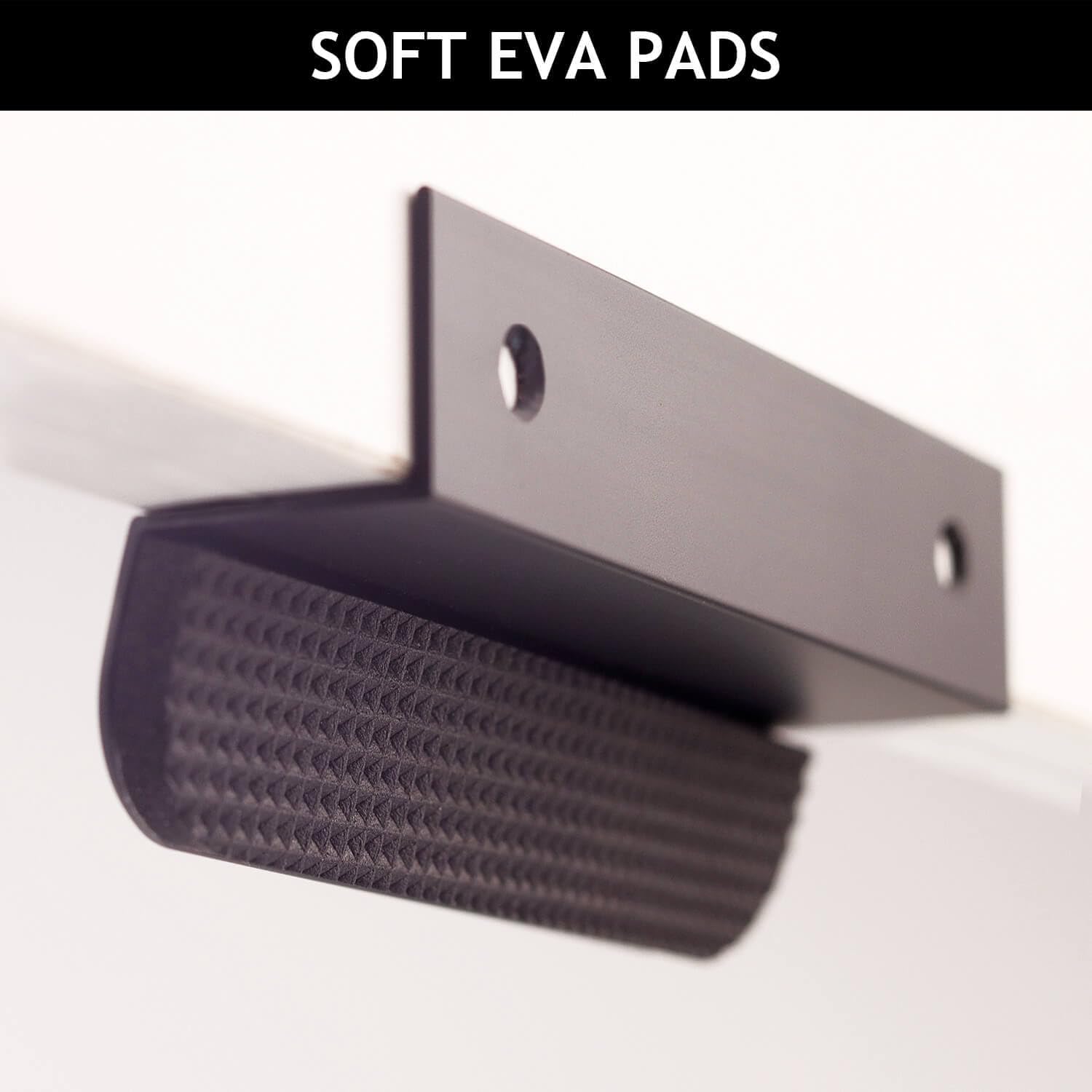 RVPEKUPE 1-Pack Under Cabinet Foot Pull for Trash Drawer, Matte Black 4" - Image 4